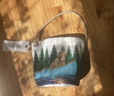 Sea Bags Golden Retriever bolsa balde canoa feita no Maine comprar usado  Enviando para Brazil