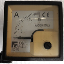 Amperometro analogico pannello usato Amperometro analogico pannello usato  Castenedolo