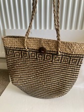 Rattan shoulder bag for sale  TORQUAY