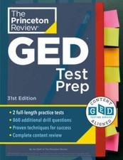 Princeton review ged for sale  Montgomery