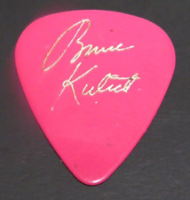 KISS BRUCE KULICK 1985-1986 TURNÊ ASILO PALHETA DE GUITARRA ROSA RARA!, usado comprar usado  Enviando para Brazil