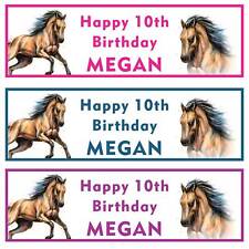 Personalised horse birthday d'occasion  Expédié en Belgium