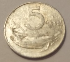 Moneta lire delfino usato  Erice