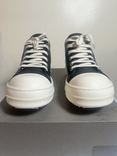Usado, Tênis baixo Rick Owens preto e branco tamanho 9,5 EUA / 42,5 excelente estado! comprar usado  Enviando para Brazil