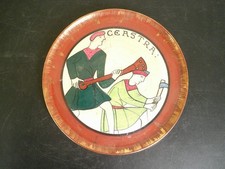 Assiette decor tapisserie d'occasion  Mer