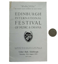 Edinburgh festival vintage for sale  BRISTOL