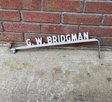 Vintage mailbox nameplate for sale  Inman