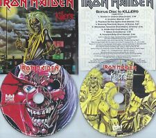 IRON MAIDEN-KILLERS-1981/1995-USA-CASTLE RECORDS 103-2-BONUS INLAY-2CD SET-MINT- comprar usado  Enviando para Brazil