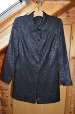 Long black jacket for sale  INVERURIE