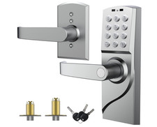 Usado, Fechadura de porta com teclado, fechadura de porta digital Smartcode para porta da frente, (mão esquerda) comprar usado  Enviando para Brazil