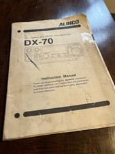 Alinco dx70 manual for sale  CAMPBELTOWN