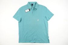 CAMISA POLO MASCULINA ARMANI EXCHANGE AX AZUL TURQUESA VERDE GRANDE USADA, usado comprar usado  Enviando para Brazil