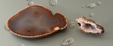 Achatscheibe braun druse gebraucht kaufen  Berlin