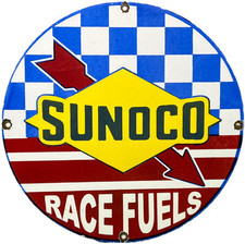 Vintage blue sunoco for sale  Omaha