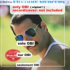 Usado, FREDDIE MERCURY Mr. Bad Guy Japan ( 28AP 3030 ) ***Only OBI*** comprar usado  Enviando para Brazil