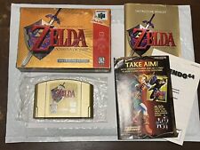 the legend of zelda ocarina of time n64 carrinho de ouro edição de colecionador na caixa comprar usado  Enviando para Brazil