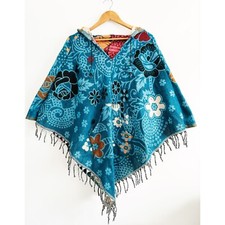 Blue poncho brand for sale  COWES