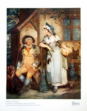 Antique old print for sale  UK