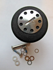 Novo Botão de Cabo Eva/Aço 36 mm Preto + Kit Para Stradic/Sahara 3000, 4000, 5000, usado comprar usado  Enviando para Brazil