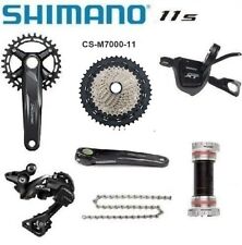 Conjunto de grupo Shimano XT M8000 1x11 velocidade MTB com pedivela CS-M7000 11-46T Deore M5100 comprar usado  Enviando para Brazil