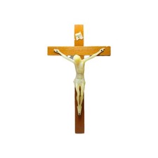 Crocifisso parete legno usato  San Cipriano d'Aversa