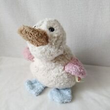 Peluche Efie Pato Bebé Juguete Pastel Algodón Orgánico Peluche Alemania, usado segunda mano  Embacar hacia Argentina