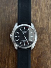 Relógio de golfe Citizen Eco-drive titânio nova pulseira comprar usado  Enviando para Brazil
