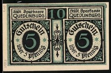 Notgeld quedlinburg pfennig gebraucht kaufen  Berlin