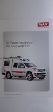 WAS: VW Amarok 4x4 All Terrain Ambulance (Prospekt); 04/2014 comprar usado  Enviando para Brazil