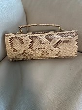 Schlangenoptik clutch abendtas gebraucht kaufen  Deutschland