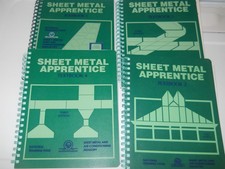 Usado, LOT Sheet Metal Apprentice Textbook 1 2 3 4 PAPERBACK Air Condition Industry comprar usado  Enviando para Brazil