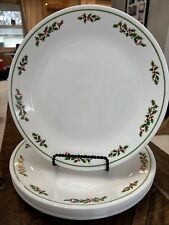 Lote de 8 pratos de jantar de Natal Corning CORELLE HOLLY DAYS 10 1/4" comprar usado  Enviando para Brazil