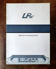 Depliant audison lrx usato  Volpeglino