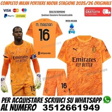 Maglia milan portiere usato  Riolo Terme
