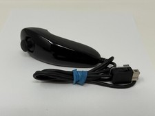 Usado, Controle Remoto Oficial Wii Nintendo Nunchuck Wii U OEM - PRETO comprar usado  Enviando para Brazil