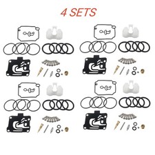 4 PACOTES kit carburador Yamaha 50 HP 4 tempos 62Y-W0093-11-00 62Y-W0093-10-00 comprar usado  Enviando para Brazil