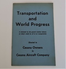 Transportation progress cessna for sale  Schenectady