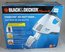 Mixer Black & Decker Power Pro 250W, 5 velocidades e aumento de potência, 4 uísques e batedores comprar usado  Enviando para Brazil
