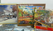 Lot train puzzles for sale  Nekoosa