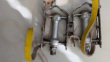 Usado, Gaiolas de liga de aço com pedais Campagnolo Itália comprar usado  Enviando para Brazil