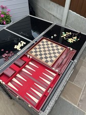 Backgammon chess set for sale  SHERINGHAM