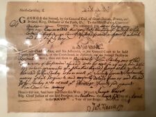 Antique document dated for sale  Rio Vista