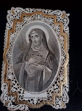 Ancienne image religieuse d'occasion  Le Havre-