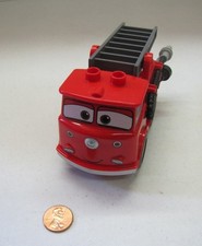 Lego Duplo Pixar Filme Carros Vermelho o Caminhão de Bombeiros 6132 Caminhão de Bombeiros 2012 Mangueira Escada comprar usado  Enviando para Brazil