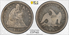 Pcgs 1846 seated for sale  Madison