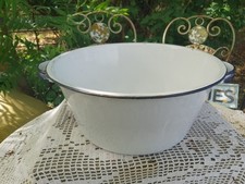 Antique enamel blue for sale  BIGGLESWADE