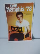 Elvis memphis foldout for sale  MIDDLESBROUGH