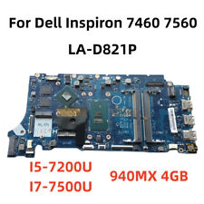 Usado, Placa-mãe GPU LA-D821P para Dell Inspiron 7460 7560 i5-7200 CPU 940MX 4GB comprar usado  Enviando para Brazil