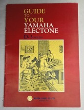 Guide yamaha electone for sale  Yucca Valley