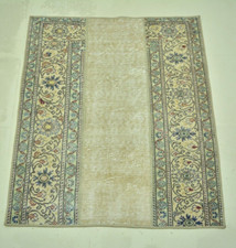 Tapete vintage turco quadrado bege, 2,4x2,7 pés, tapete de porta antigo pequeno feito à mão, comprar usado Tapete vintage turco quadrado bege, 2,4x2,7 pés, tapete de porta antigo pequeno feito à mão, comprar usado  Enviando para Brazil